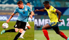Colombia y uruguay se hacían daño sin entrelazar jugadas muy elaborada s en ataque. 6fju9cxz2asp0m