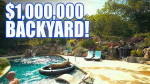 Shark wrestling in backyard of 195 million dollar mansion! 1 Million Dollar Backyard With Waterfall Greg Wittstock The Pond Guy Youtube