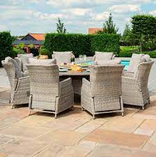 We did not find results for: Maze Rattan Cotswolds Reclining 8 Seat Round Dining Set