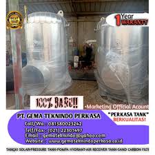 Ditinjau dari bahan pembuatnya ada 3 jenis tangki air yaitu dari bahan plastik pe (poly etilene), dari bahan stainless steel dan dari bahan fiber. Jual Tangki Air Panas Kapasitas 5000 Liter Gema Teknindo Perkasa