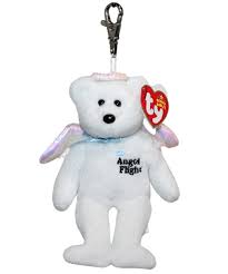Alpha (key-clip) — Ty Beanie Baby bear