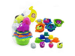 Stimulate baby's senses with these stackable cups that encourage water play. Bath Toys For Babies 6 To 12 Month Stacking Cups For Toddlers Baby Bath Toys For 1 2 Year Old Boy Girl Infant Babies Bathtime Bathtub Toys For Toddlers Boys Girls Ages