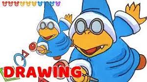 Textures are not my own. Speed Drawing Super Mario World Magikoopa Drawing Coloring Pages Videos For Kids Youtube