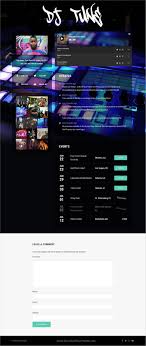 Tune One Page Music Wordpress Theme In 2020 Music Wordpress Themes Theme Tunes Wordpress Theme