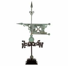 Check spelling or type a new query. Jeff Bridgman Antique Flags And Painted Furniture Banner Weathervane Made By Harris Co Boston With Witches Hat Style Finial And Arrow Head Ca 1880