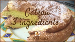 10 Le Gateau A 3 Ingredients Recette Facile Gateau 3 Ingredients Moelleux Aux Pommes