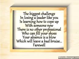 Farewell Poems for Boss: Goodbye Poems | Sms Text Messages via Relatably.com