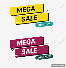 Creative Banner Shop Now Mega Sale Creative Banner Shop Png And Vector With Transparent Background For Free Download Creative Banners Banner Shop Now