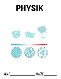 Physik Deckblatt In 2020 Physik Deckblatt Deckblatt Schule Physik