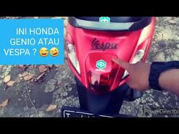 Meski begitu, ia tidak menyangka akan kesulitan. Honda Genio Modif Vespa Valg 12 Scopy Donat Youtube