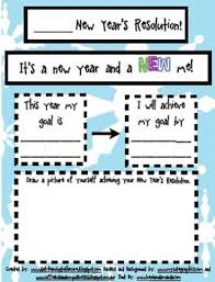 New Year S Resolutions New Years Resolution New Years Activities First Grade Lessons