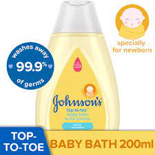Johnson's baby shampoo 750ml + baby oil 200ml. Baby Bath Johnson S Top To Toe Baby Bath 200ml Lazada Ph