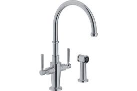 Delta while it won't receive too many compliments for the look, both of the two finish options (chrome and brushed nickel pvd) do give the faucet a sleek, modern. Franke Absinthe Polished Nickel Kitchen Faucet Ffs5270