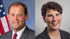 How much have Andy Barr and Amy McGrath raised?
