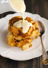 This recipe is a bit customizable as you can add as much or as little of the sauce as you like. This Recipe Needs To Happen Soon What A Great Idea Pumpkin Bread Pudding Recipes Pumpkin Bread Pudding Pumpkin Recipes