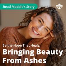 Meet Olivia—a courageous survivor rewriting her story. At just 12 years  old, Olivia was trafficked by someone she met online who promised love and  a better life. Instead, she was trapped in