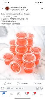 Bahama Mama Jello Shots Jelloshotsvodka Bahama Mama Jello Shots In 2020 Drank Eten Cocktails