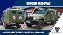 REFORM MedEvac: Armored Medical Vehicle on Toyota 79 Chassis