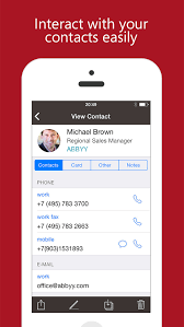 Abbyy business card scanner is one of the leading apps in the industry because of its optical character recognition (ocr) technology. Abbyy Business Card Reader Review 148apps
