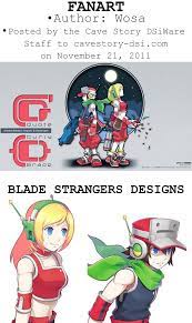 The developers at studio saizensen developed and designed blade strangers to be a. Quote And Curly S Blade Strangers Designs Are Entirely Based Off Of Fanart From 9 Years Ago Cavestory