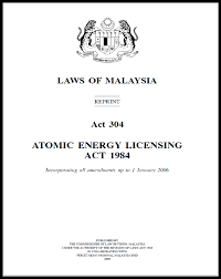 Atomic energy licensing act 1984 (act 304) date of royal assent … … … … … 27 june 1984 date of publication in gazette … … … 28 june 1984 arrangement of sections part i preliminary section 1. Http Www Icrp Org Docs 3 20ethical 20dimension 20of 20the 20radiological 20protection 20system 20 Zain Pdf