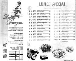 Most chinese dragons' pictures have long bodies like snakes and. Berkshiremenus Com Lucky Dragon Chinese Restaurant