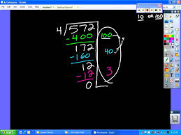 Partial Quotients Division Method Solutions Examples