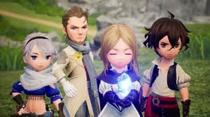 The heroes of light badass crew: Bravely Default 2 Is A Gorgeous And Glorious Return For The Series Hands On Preview Godisageek Com