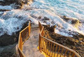 Each accommodation is individually decorated. Victoria Beach Tide Pools Look Down Explorest