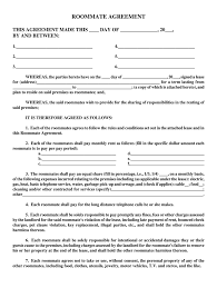 Niu Roommate Agreement - Fill And Sign Printable Template Online | Us Legal  Forms