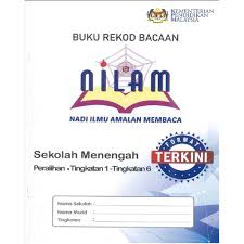 Dengan membacanya anda membawa kebaikannya kedalam hidup anda. Buku Rekod Bacaan Nilam Sekolah Menengah Peralihan Tingkatan 1 6 Cover Putih Shopee Malaysia