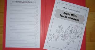 Portfolio Erste Hilfe Erste Hilfe Unterricht Erste Hilfe Kinder Grundschule