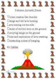 Image Result For Poems About Volcanoes For Kids Volcano For Kids Volcano Poems