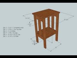 The base consists of two lengths of 2x3 screwed to a plywood base. Pin By Fool4peppers On Diy Projects To Try With A Kreg Jig Simple Side Tables Diy End Tables Crate End Tables