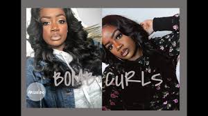 Very long hair with loose bottom curls. The Best Big Body Curls How To Curl With A Flat Iron On Weave Nice Light Hair Youtube