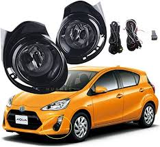 We saw 43 mpg in our highway driving but coaxing that level of fuel. Amazon Com For 2015 2016 2017 Toyota Aqua Prius C Bumper Fog Light Kit Direct Replacement Aftermarket Fog Lamp W Bulbs H11 12v 55w Wiring Switch Frame 1set Huahee Ap0361 Car Electronics