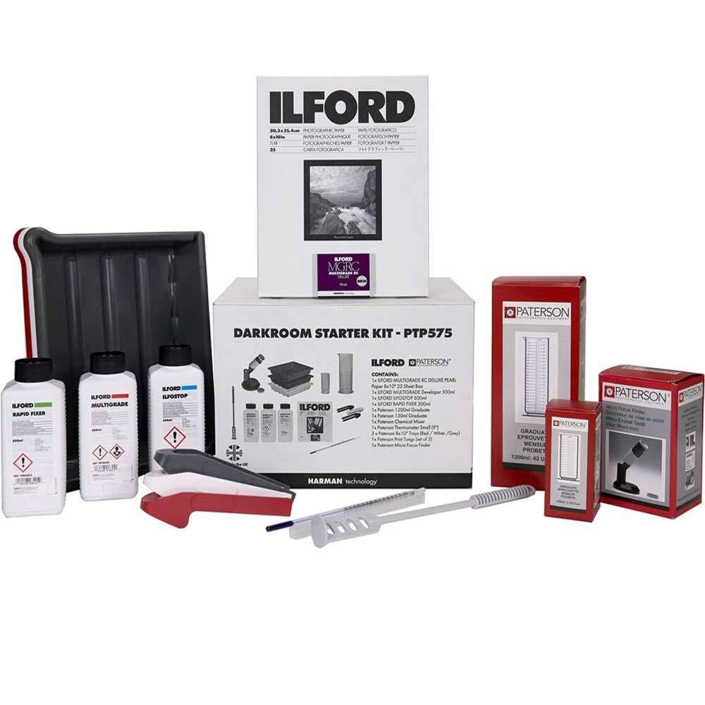 Ilford and Paterson Darkroom Starter Kit