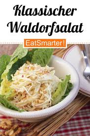 Klassischer Waldorfsalat Rezept Waldorf Salat Waldorfsalat Salat