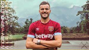 Andriy yarmolenko (west ham united) left footed shot from the centre of the box to the bottom left corner. West Ham United Sign Andriy Yarmolenko Youtube