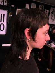 mullet com rat tails pro gab 🦢 ——— #mullethair #emohair #althair #punkhair  #rattails @entrelinhas062