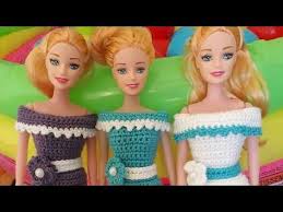 Barbie Muge Anli Elbiseleri Youtube Orgu Barbie Oyuncak Bebek Elbiseleri