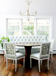 Kacela collection 721558set 8 pc dining room set with extendable dining table server and 6 pu leather upholstered side chairs in champagne. A Dated Kitchen Gets A Stunning Modern Makeover Dining Room Trends Dining Room Furniture Design Dining Table With Bench