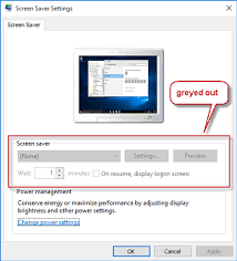 Screen Saver Settings Options Greyed Out How To Enable Them How do i use custom reflection in 3d text screen saver for windows 10. screen saver settings options greyed