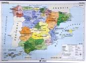 Mapa Mural España. Físico/Político (140 X 100 Cm. ) by Edigol ...