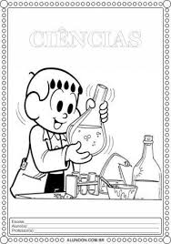 Capa De Trabalho De Ciencias Para Imprimir 40 Modelos De Capas De Caderno Para Imprimir E Colorir Tambem Em Libras Aluno On Atividades Em Ingles Para Criancas Capa De Caderno Modelo De Capa