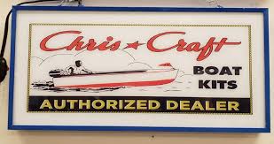 Join us tonight for a vip book signing and wine tasting with. Sold Price Chris Craft Boat Kits Light Up Sign September 6 0119 10 00 Am Edt