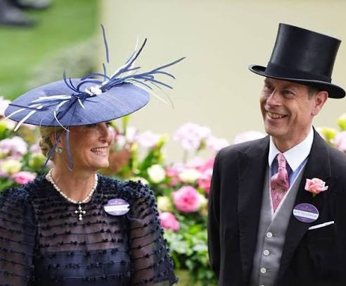 Sophie, Duchess of Edinburgh, and her husband, Prince Edward, Duke of  Edinburgh, arrive at the British Museum to mark the 100th anniversary of  the birth of Queen Elizabeth II ❤️ 🎥Footage reposted