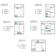 >utilization of vertical space for wardrobe storage. 5 Sizes All Mirror Chicago Sliding Wardrobe In E1 0ae London For 169 00 For Sale Shpock