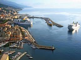 Bastia Port Cruise Ship Corsica France Bastia Touriste Ajaccio