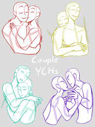 Increase your ability to draw any pose. Couple Ychs Open By Thezodiaclord On Deviantart Art Reference Poses Drawing Base Drawing Poses